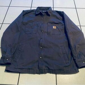 Carhartt Men's Dark Gray Shirt Jacket